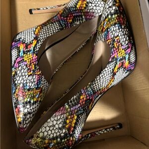 Mix No. 6 Black and White Heels